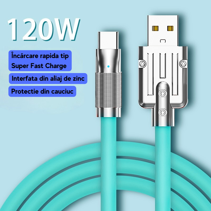 Cablu de Încărcare Super Fast Charge 120W