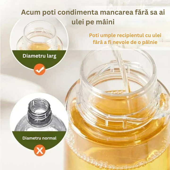 Set 2 Pulverizatoare pentru ulei cu presiune