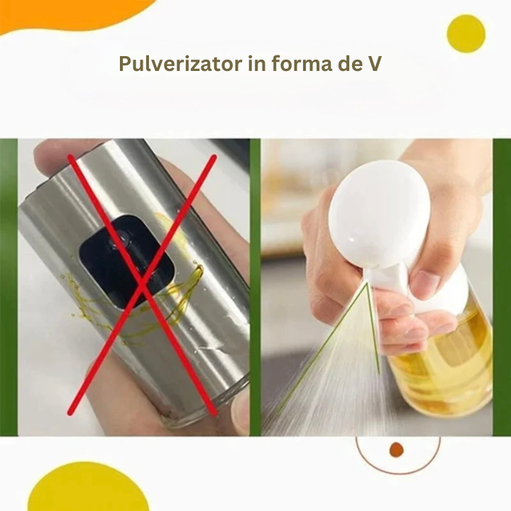 Set 2 Pulverizatoare pentru ulei cu presiune