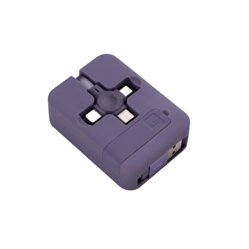 Cablu de Încărcare 3in1 Universal Retractabil, 1 Metru
